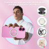 CloudValley Base Magnétique Compatible avec Popsocket Phone Grips, pour Kindle Base Mobile de Support de téléphone, Accessoires 