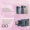 CloudValley Base Magnétique Compatible avec Popsocket Phone Grips, pour Kindle Base Mobile de Support de téléphone, Accessoires 