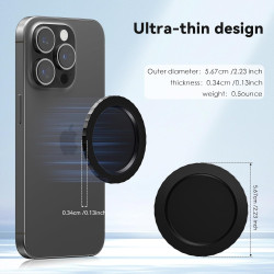 CloudValley Base Magnétique Compatible avec Popsocket Phone Grips, pour Kindle Base Mobile de Support de téléphone, Accessoires 