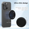 CloudValley Base Magnétique Compatible avec Popsocket Phone Grips, pour Kindle Base Mobile de Support de téléphone, Accessoires 