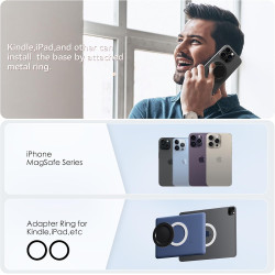 CloudValley Base Magnétique Compatible avec Popsocket Phone Grips, pour Kindle Base Mobile de Support de téléphone, Accessoires 