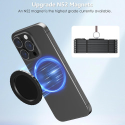 CloudValley Base Magnétique Compatible avec Popsocket Phone Grips, pour Kindle Base Mobile de Support de téléphone, Accessoires 