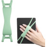 Support de liseuse en silicone vert, accessoire pour kindle paperblanc/kobo et téléphones tablettes, pour lecture au lit, canapé