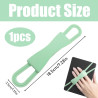 Support de liseuse en silicone vert, accessoire pour kindle paperblanc/kobo et téléphones tablettes, pour lecture au lit, canapé