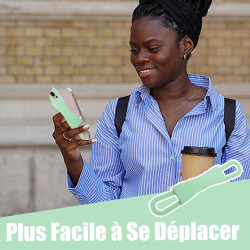 Support de liseuse en silicone vert, accessoire pour kindle paperblanc/kobo et téléphones tablettes, pour lecture au lit, canapé