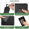 AXFEE Dragonne de Sécurité pour 6-8" eReaders Tablet, Support de Sangle à Une Main pour Liseuses électroniques, Support de Drago