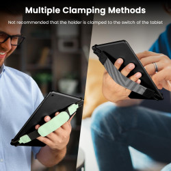 AXFEE Dragonne de Sécurité pour 6-8" eReaders Tablet, 2PCS Support de Sangle à Une Main pour Liseuses électroniques, Support de 