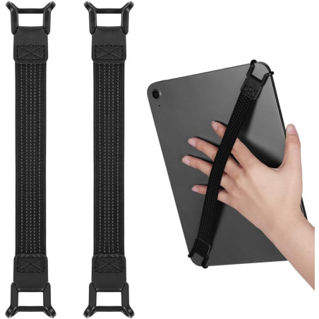 AXFEE Dragonne de Sécurité pour 8.7-13" eReaders Tablet, 2PCS Support de Sangle à Une Main pour Liseuses électroniques, Support 