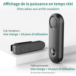 PlusAcc Support Kindle avec tourne-page à distance - Support réglable pour lire au lit, mains libres, bras de chevet, clicker po