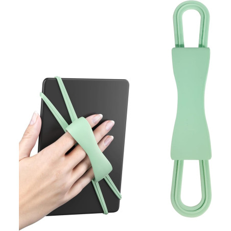 Support de dragonne confortable pour kindle, support à main léger et sécurisé pour lire au lit, compatible avec kindle paperblan