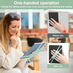 Support de dragonne confortable pour kindle, support à main léger et sécurisé pour lire au lit, compatible avec kindle paperblan