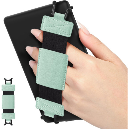 MoKo Dragonne Souple pour 6-8" Kindle eReaders Fire Tablet,Kobo/Voyaga/Sony Kindle E-Book Tablet,Sangle de Sécurité Tablette Pol