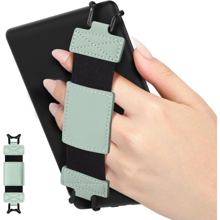 MoKo Dragonne Souple pour 6-8" eReaders Fire Tablet -Kobo/Voyaga/Sony Kindle E-Book, Sangle de Sécurité Tablette Polyvalente à H