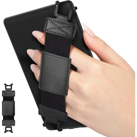 MoKo Dragonne Souple pour 6-8" Kindle eReaders Fire Tablet -Kobo/Voyaga/Sony Kindle E-Book Tablet, Sangle de Sécurité Tablette P