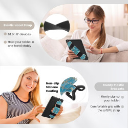 MoKo Dragonne Souple pour 6-8" Kindle eReaders Fire Tablet -Kobo/Voyaga/Sony Kindle E-Book Tablet, Sangle de Sécurité Tablette P