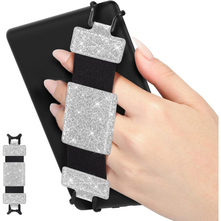 MoKo Dragonne Souple pour 6-8" Kindle eReaders Fire Tablet,Kobo/Voyaga/Sony Kindle E-Book Tablet,Sangle de Sécurité Tablette Pol