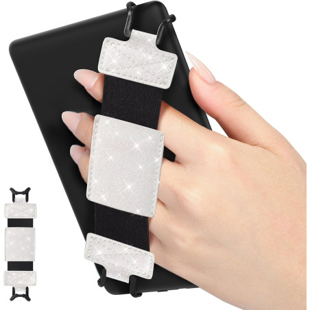 MoKo Dragonne Souple pour 6-8" Kindle eReaders Fire Tablet,Kobo/Voyaga/Sony Kindle E-Book Tablet,Sangle de Sécurité Tablette Pol