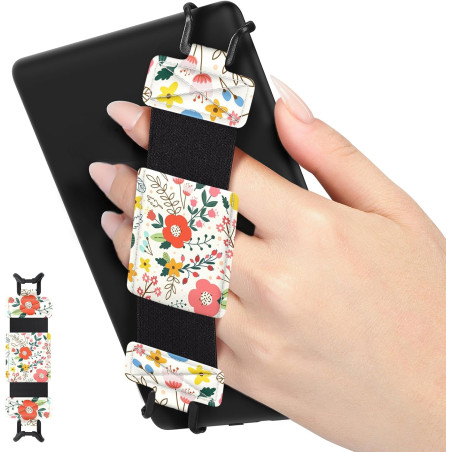 MoKo Dragonne Souple pour 6-8" Kindle eReaders Fire Tablet-Kobo/Voyaga/Sony Kindle E-Book Tablet,Sangle de Sécurité Tablette Pol