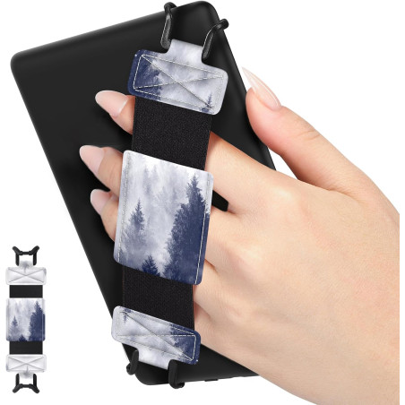 MoKo Dragonne Souple pour 6-8" Kindle eReaders Fire Tablet -Kobo/Voyaga/Sony Kindle E-Book Tablet, Sangle de Sécurité Tablette P