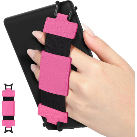 MoKo Dragonne Souple pour 6-8" Kindle eReaders Fire Tablet -Kobo/Voyaga/Sony Kindle E-Book Tablet, Sangle de Sécurité Tablette P