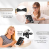 MoKo Dragonne Souple pour 6-8" Kindle eReaders Fire Tablet Kobo/Voyaga/Sony Kindle E-Book Tablet, Sangle de Sécurité Tablette Po