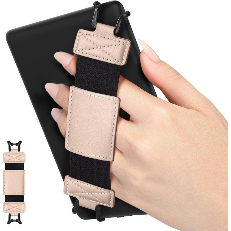MoKo Dragonne Souple pour 6-8" Kindle eReaders Fire Tablet -Kobo/Voyaga/Sony Kindle E-Book Tablet, Sangle de Sécurité Tablette P