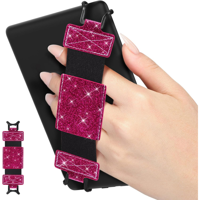 MoKo Dragonne Souple pour 6-8" Kindle eReaders Fire Tablet -Kobo/Voyaga/Sony Kindle E-Book Tablet, Sangle de Sécurité Tablette P