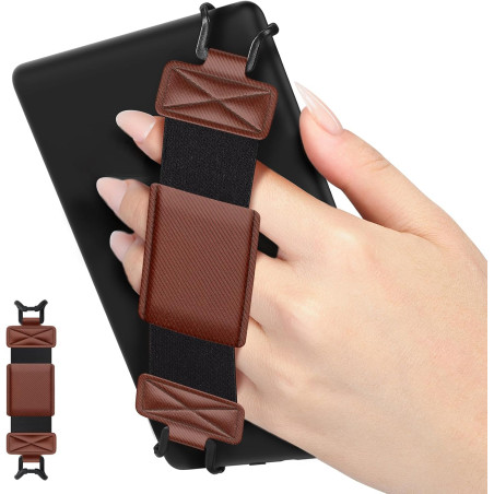 MoKo Dragonne Souple pour 6-8" Kindle eReaders Fire Tablet -Kobo/Voyaga/Sony Kindle E-Book Tablet, Sangle de Sécurité Tablette P