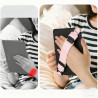 Dragonne Souple pour Liseuse Kindle - Compatible avec Les Liseuses De 9 À 11 Pouces, Support Léger Et Élastique, Rose