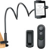 Support pour Kindle avec RF Télécommande Tourne Page (HKRC004) pour Lire au lit, eReaders Support et Télécommande Liseuse for Ki