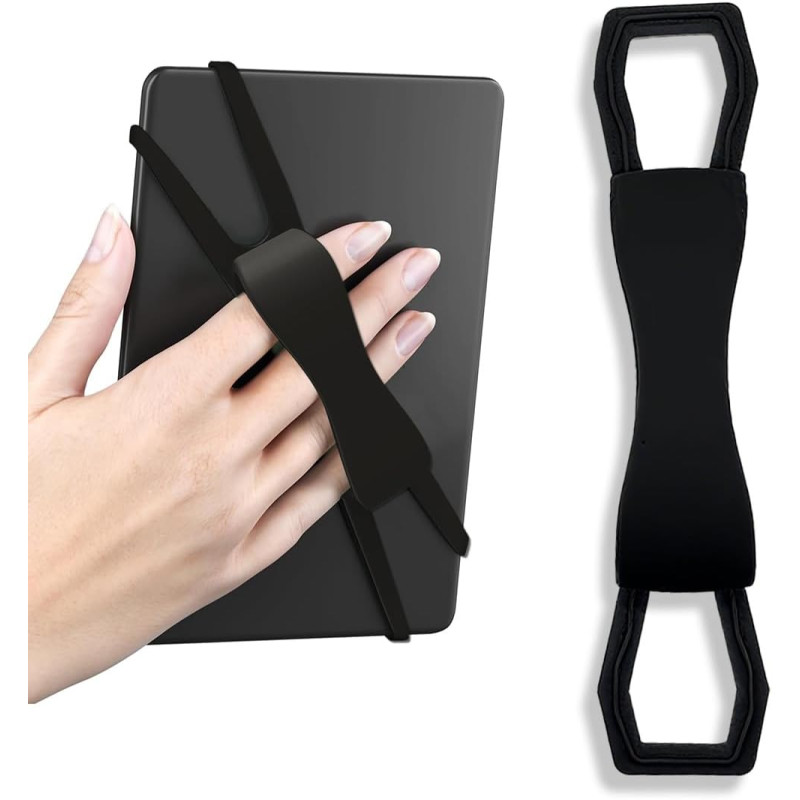 Support de dragonne confortable pour kindle, dragonnes, confortable ceinture de lecture extensible pour tablettes accessoires, c