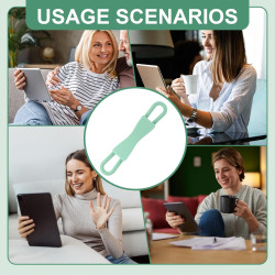 Dragonne Confortable pour liseuse électronique, dragonne Ergonomique Universelle réglable pour tablettes de 4,7 à 8 Pouces, légè
