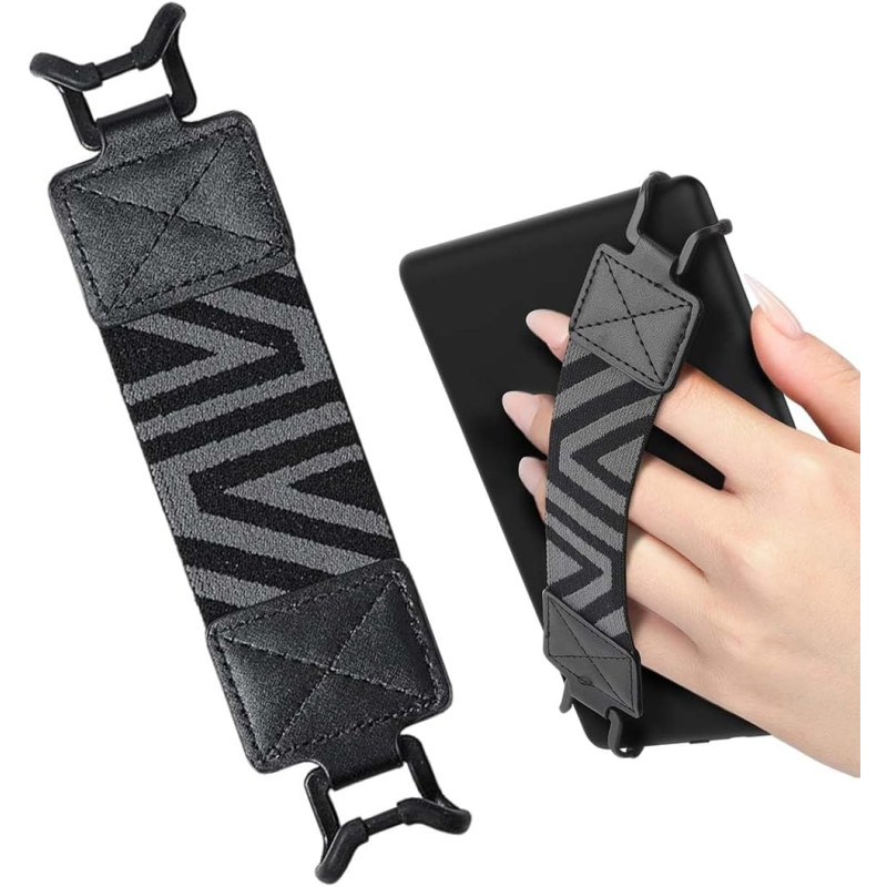 Support de dragonne confortable pour kindle, support à main léger et sécurisé pour lire au lit, compatible avec kindle paperblan