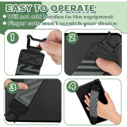 Support de dragonne confortable pour kindle, support à main léger et sécurisé pour lire au lit, compatible avec kindle paperblan