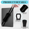 Dragonne souple pour Kindle – Support à Main Pour liseuses et tablettes de 6‘’ à 8" – Sangle élastique – Support de lecture sécu