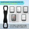 Dragonne souple pour Kindle – Support à Main Pour liseuses et tablettes de 6‘’ à 8" – Sangle élastique – Support de lecture sécu