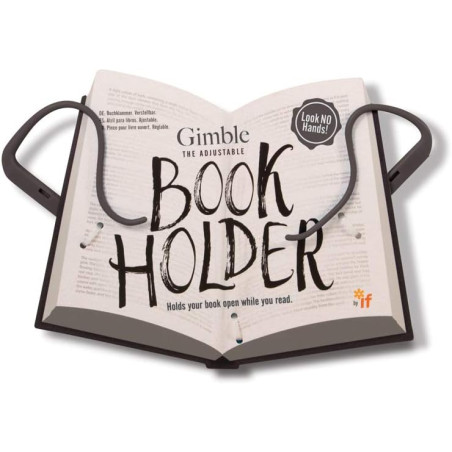 Charcoal Gimble Traveler hands free reading tool.