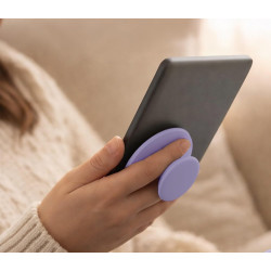 ENCASED Poignée Pliable pour Kindle, iPad et Tablette – Support Doigt en Silicone Confortable pour eReader, poignée adhésive Rep