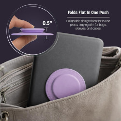 ENCASED Poignée Pliable pour Kindle, iPad et Tablette – Support Doigt en Silicone Confortable pour eReader, poignée adhésive Rep