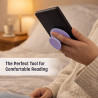 ENCASED Poignée Pliable pour Kindle, iPad et Tablette – Support Doigt en Silicone Confortable pour eReader, poignée adhésive Rep