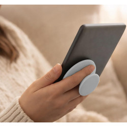 ENCASED Poignée Pliable pour Kindle, iPad et Tablette – Support Doigt en Silicone Confortable pour eReader, poignée adhésive Rep