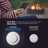 ENCASED Poignée Pliable pour Kindle, iPad et Tablette – Support Doigt en Silicone Confortable pour eReader, poignée adhésive Rep