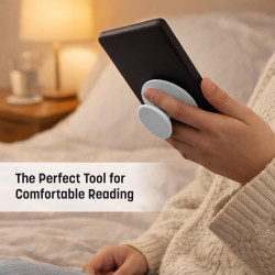 ENCASED Poignée Pliable pour Kindle, iPad et Tablette – Support Doigt en Silicone Confortable pour eReader, poignée adhésive Rep