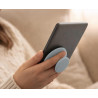 ENCASED Poignée Pliable pour Kindle, iPad et Tablette – Support Doigt en Silicone Confortable pour eReader, poignée adhésive Rep