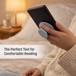 ENCASED Poignée Pliable pour Kindle, iPad et Tablette – Support Doigt en Silicone Confortable pour eReader, poignée adhésive Rep