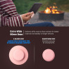 ENCASED Poignée Pliable pour Kindle, iPad et Tablette – Support Doigt en Silicone Confortable pour eReader, poignée adhésive Rep