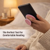 ENCASED Poignée Pliable pour Kindle, iPad et Tablette – Support Doigt en Silicone Confortable pour eReader, poignée adhésive Rep