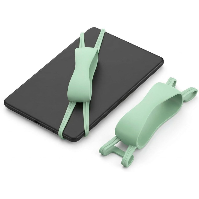 Support de dragonne confortable compatible avec kindleet tablettes, support à main léger et sécurisé pour lire au lit compatible