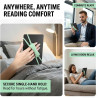 Support de dragonne confortable compatible avec kindleet tablettes, support à main léger et sécurisé pour lire au lit compatible