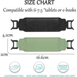 TYXHXTF 2 Pièces Dragonne pour Kindle/Fire Tablet/Sony/Lenovo eReaders, Support de Dragonne, Sangle de Sécurité, Haute Élasticit